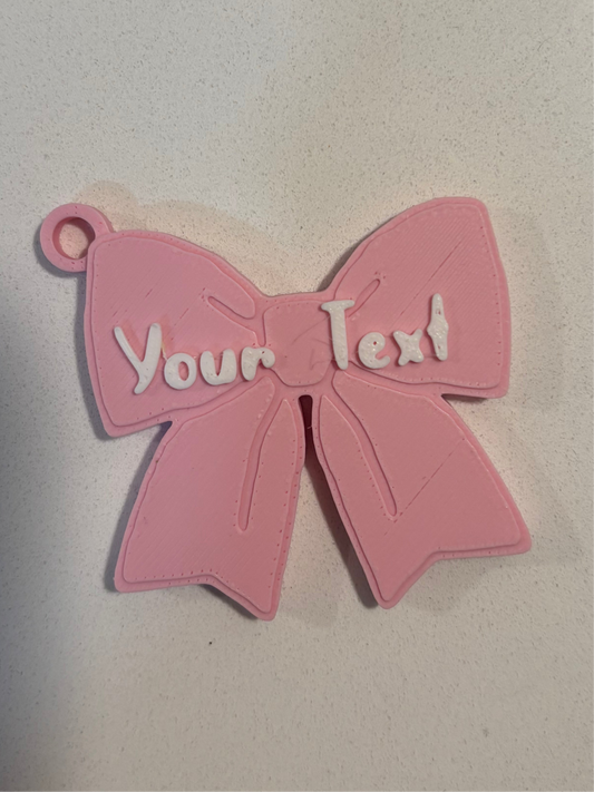 Custom Bow Keychain